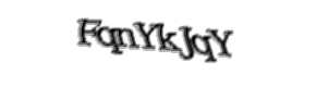 Security check image, please type the characters shown